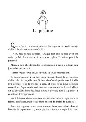 René Goscinny, Jean-Jacques Sempé: La piscine (French language)