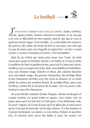 René Goscinny, Jean-Jacques Sempé: Le football (French language)